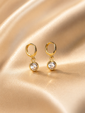 Brinco Argola Cristal