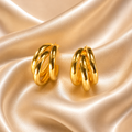 Argola Trinity Gold